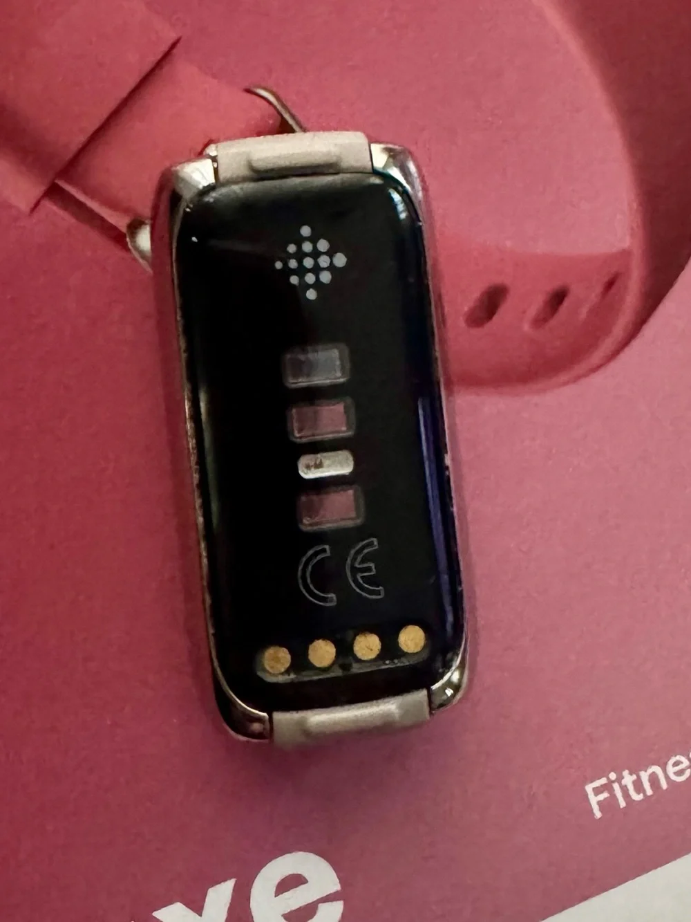 Fitbit Luxe with extra Accessory Set - Pink, Blue & Teal Bands with Charger
